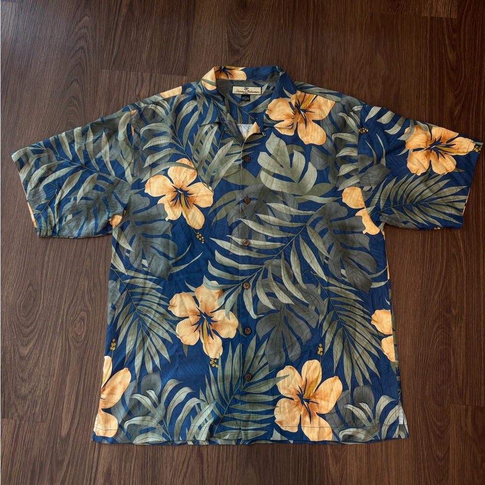 Vintage Tommy Bahama Tropical Floral Men's Shirt